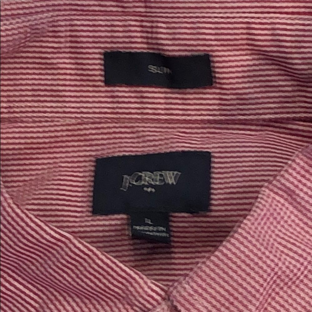 J. Crew Slim Button Down Sz. L - Picture 2 of 5